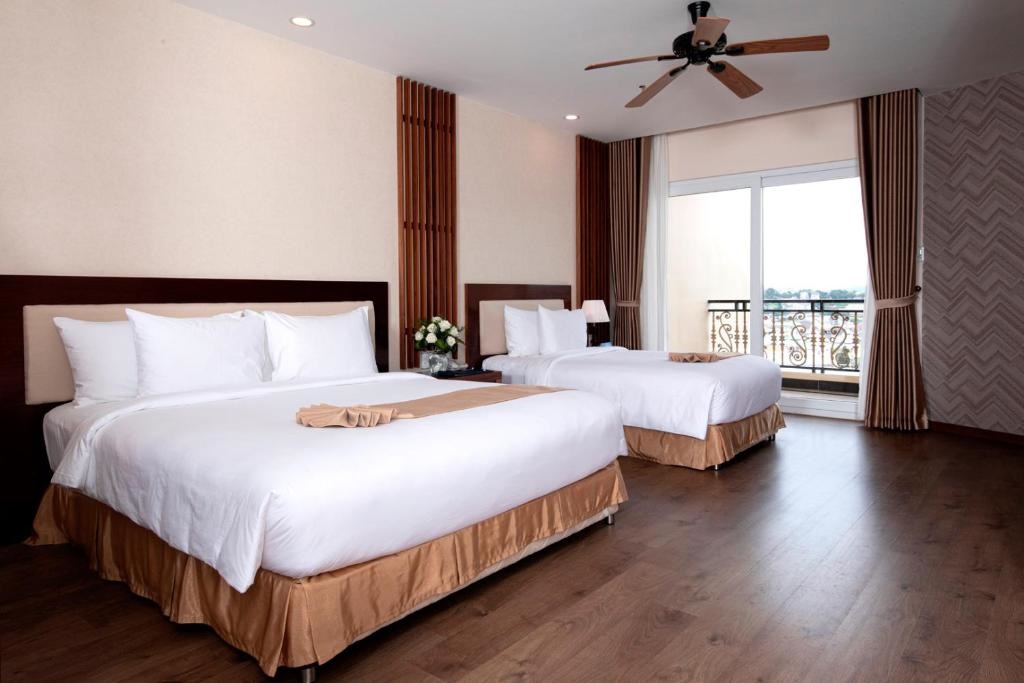 An example room at LADALAT Hotel